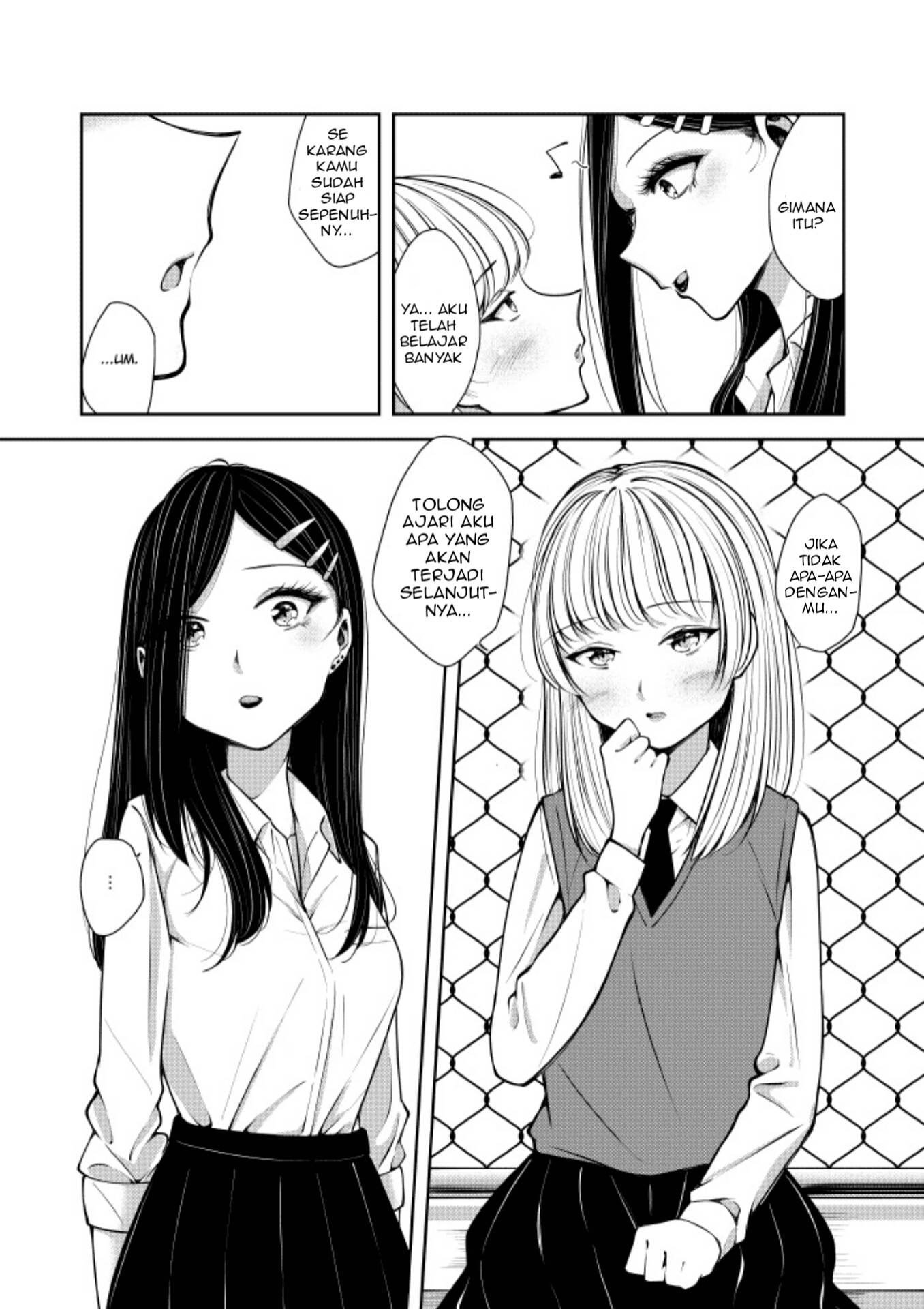 Gyaru to Ojou-sama no Himitsu Tokkun. Chapter 0