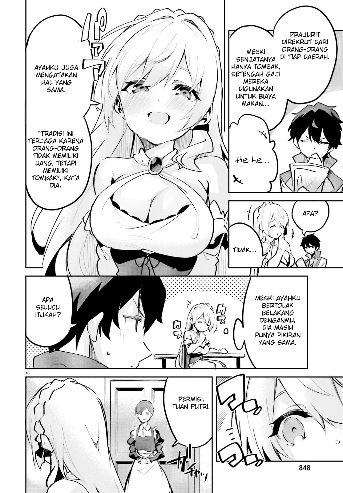 Suuji de Sukuu! Jakushou Kokka Chapter 4