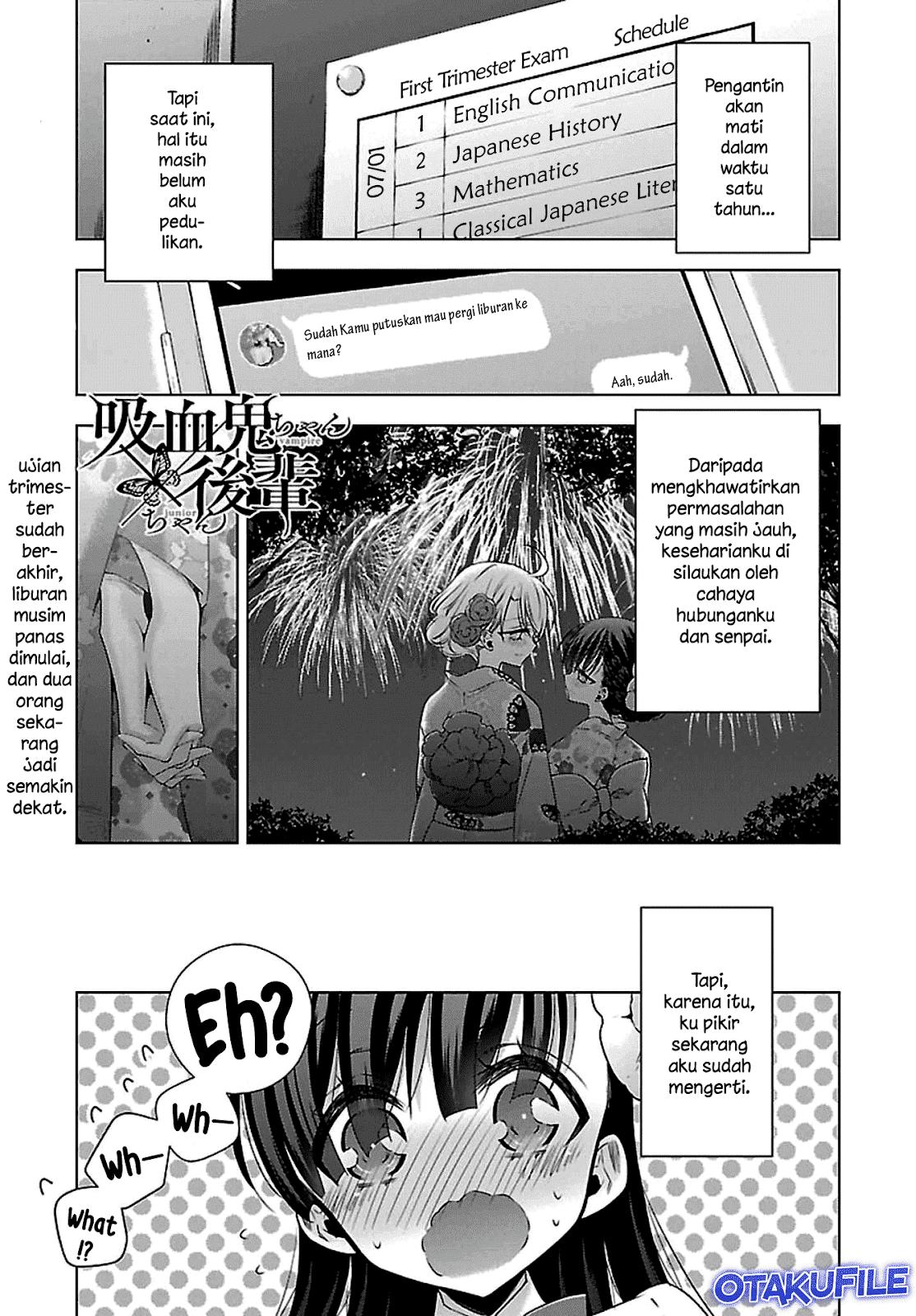 Kyuuketsuki-chan to Kouhai-chan Chapter 11