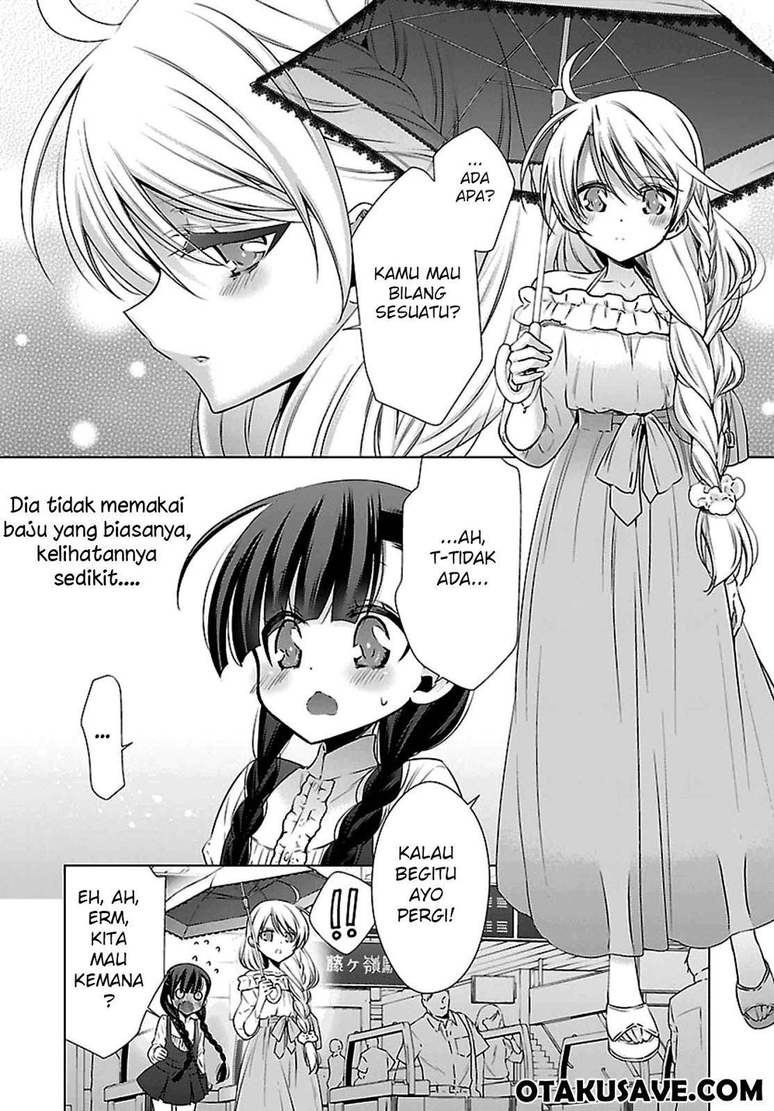 Kyuuketsuki-chan to Kouhai-chan Chapter 3