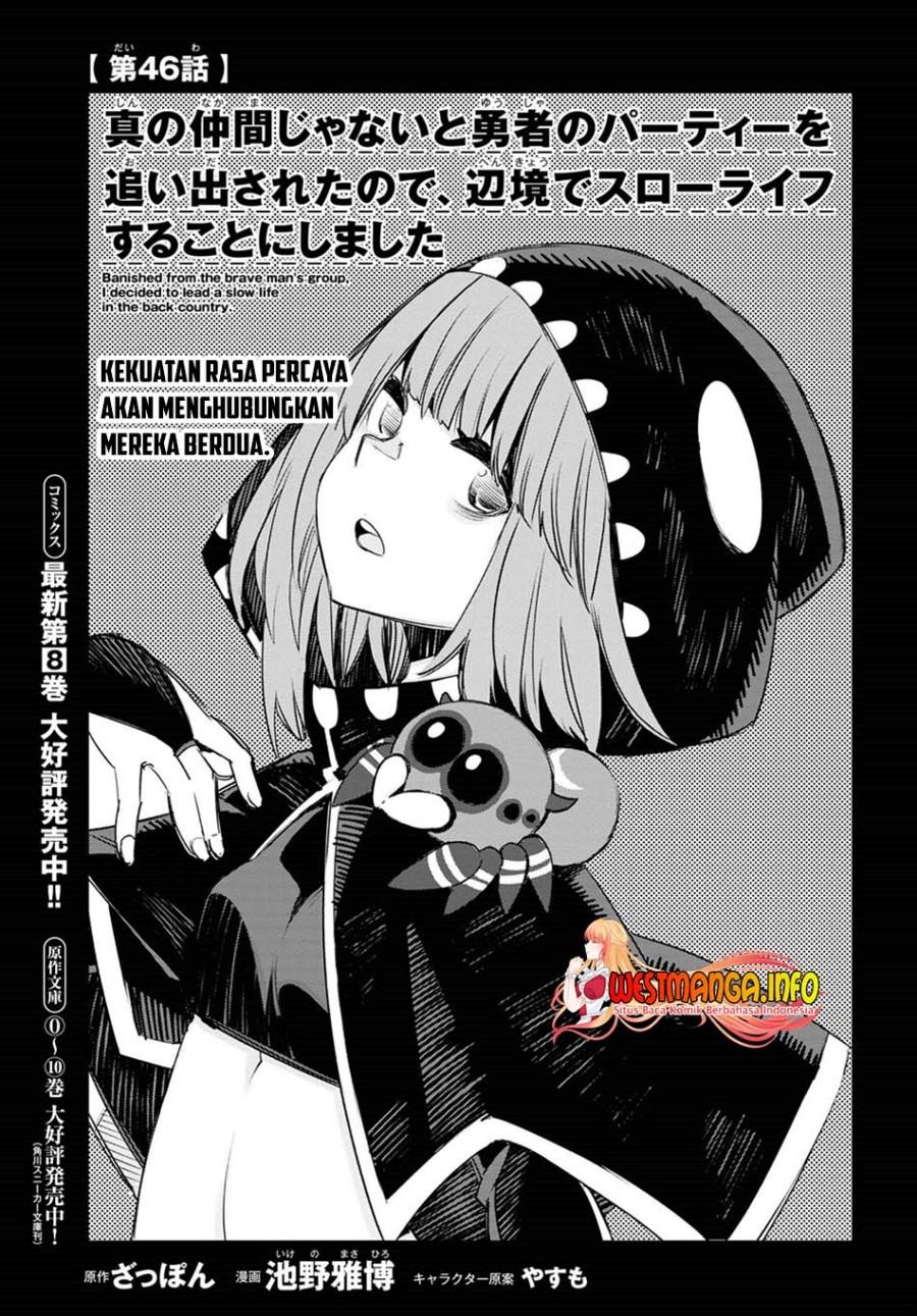 Shin no Nakama janai to Yuusha no Party wo Oidasareta node, Henkyou de Slow Life suru Koto ni shimashita Chapter 46