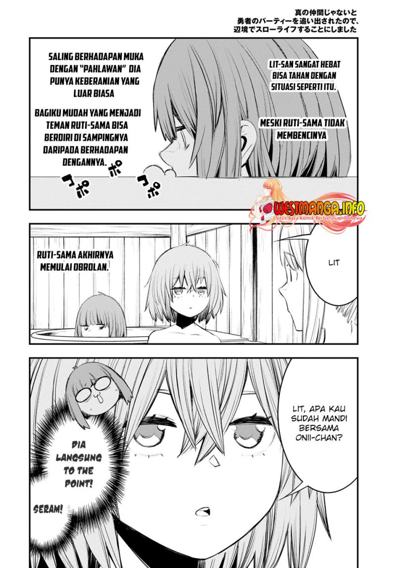 Shin no Nakama janai to Yuusha no Party wo Oidasareta node, Henkyou de Slow Life suru Koto ni shimashita Chapter 49