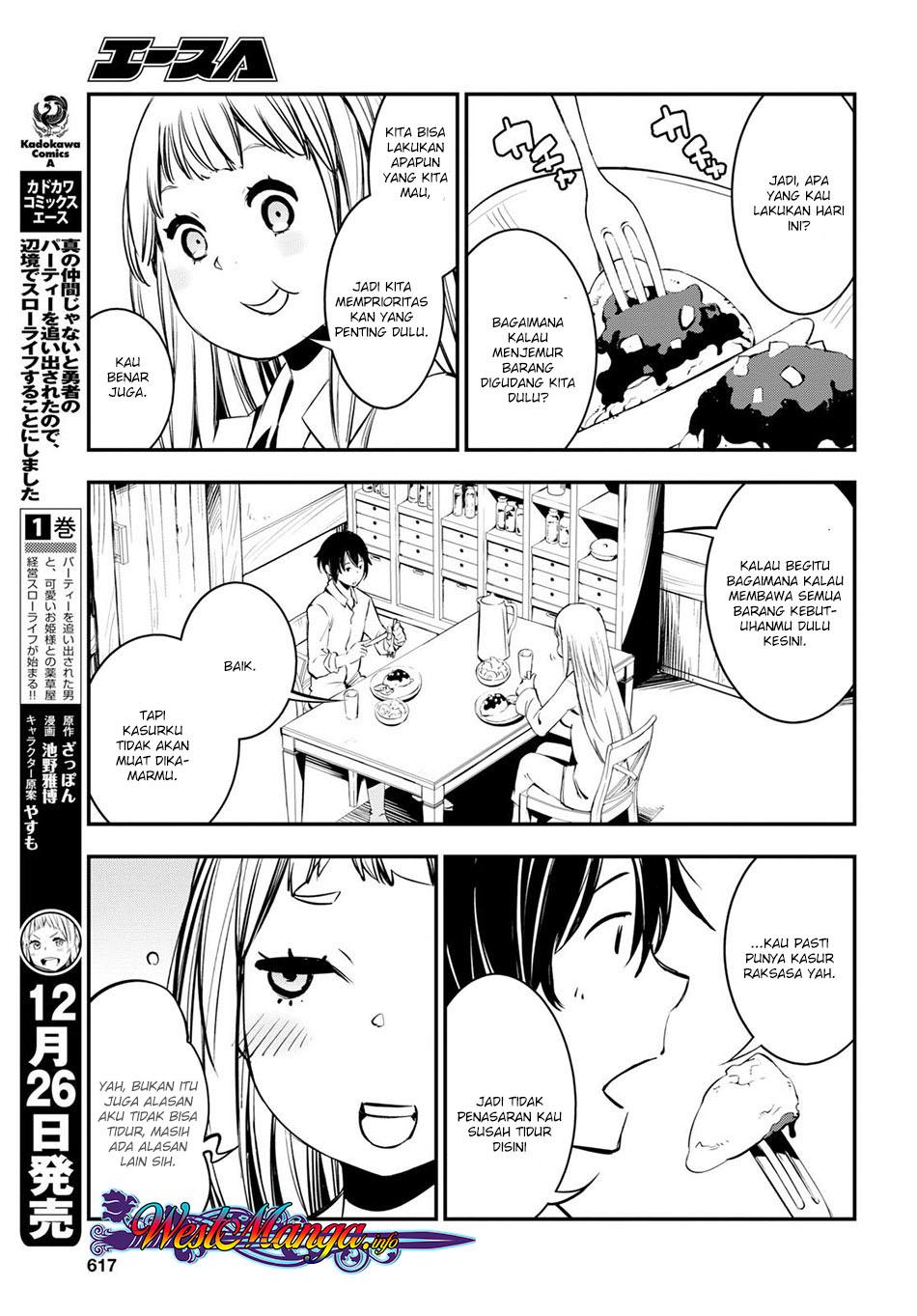 Shin no Nakama janai to Yuusha no Party wo Oidasareta node, Henkyou de Slow Life suru Koto ni shimashita Chapter 6