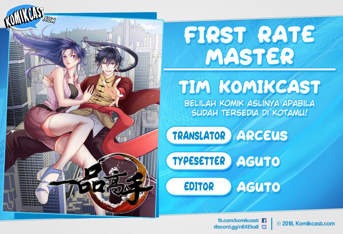 First Rate Master Chapter 12