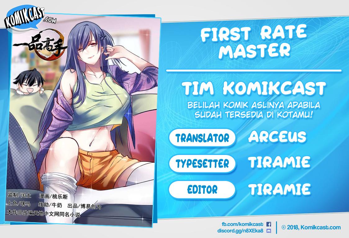 First Rate Master Chapter 33