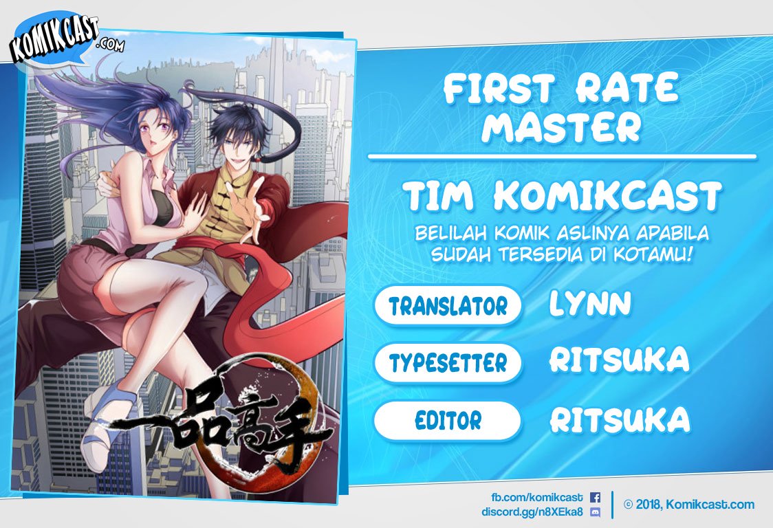 First Rate Master Chapter 70