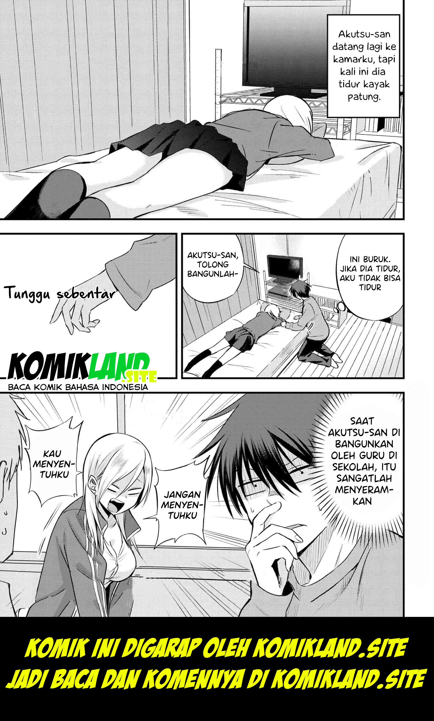 Please Go Home, Akutsu-san! Chapter 4