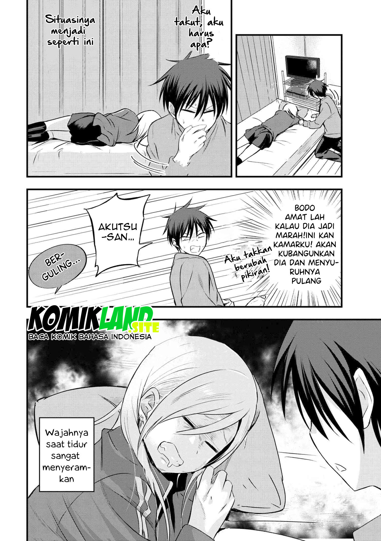 Please Go Home, Akutsu-san! Chapter 4