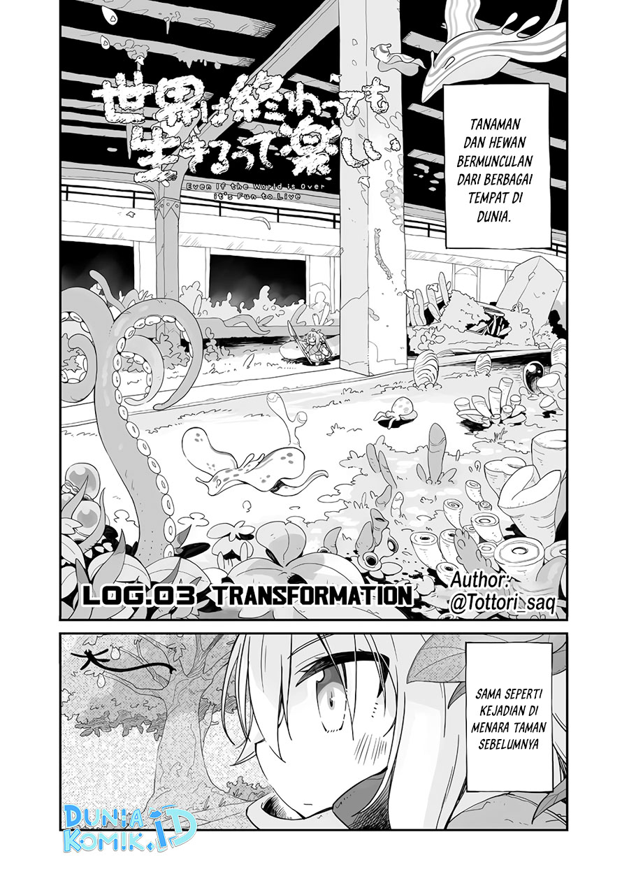 Sekai wa Owattemo Ikirutte Tanoshii Chapter 3