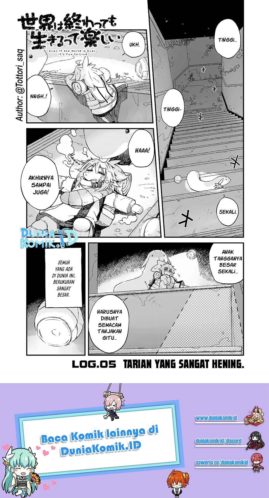 Sekai wa Owattemo Ikirutte Tanoshii Chapter 5