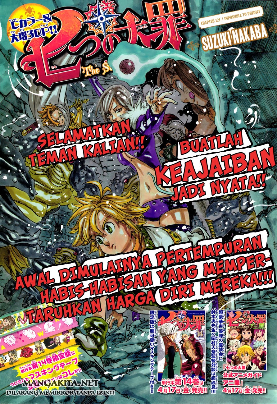 Nanatsu no Taizai Chapter 121