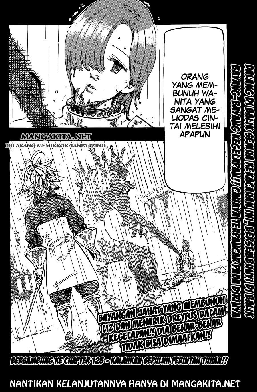 Nanatsu no Taizai Chapter 124