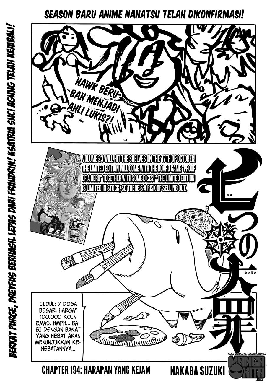 Nanatsu no Taizai Chapter 194