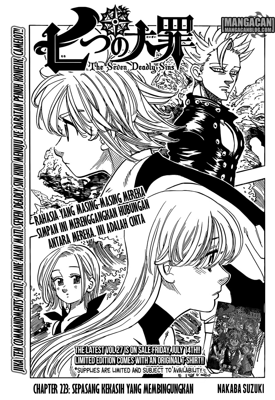 Nanatsu no Taizai Chapter 223