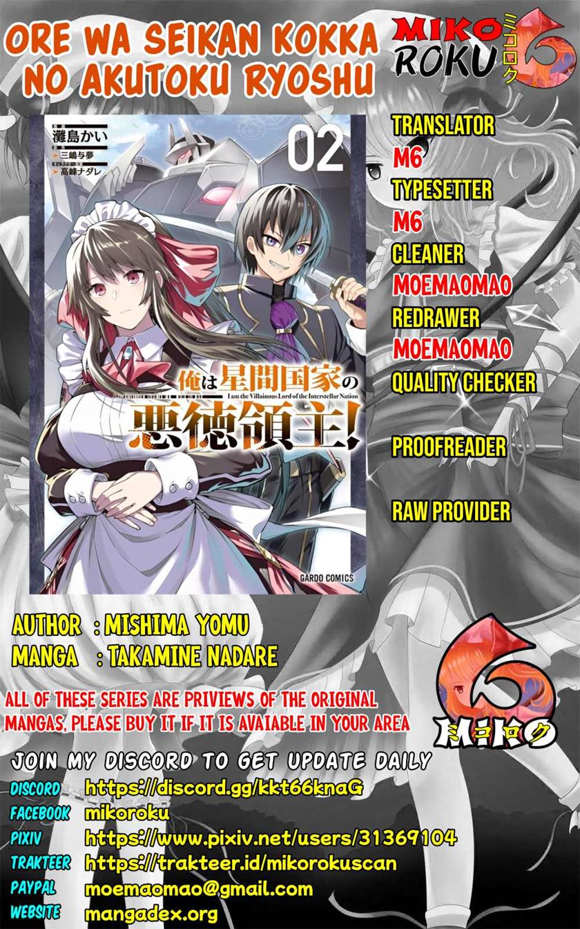 OreAku, Ore wa Seikan Kokka no Akutoku Ryoushu! Chapter 10