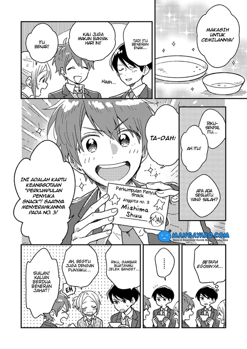 Danshi Koukousei wa Kyou mo Onaka ga Suiteiru Chapter 3