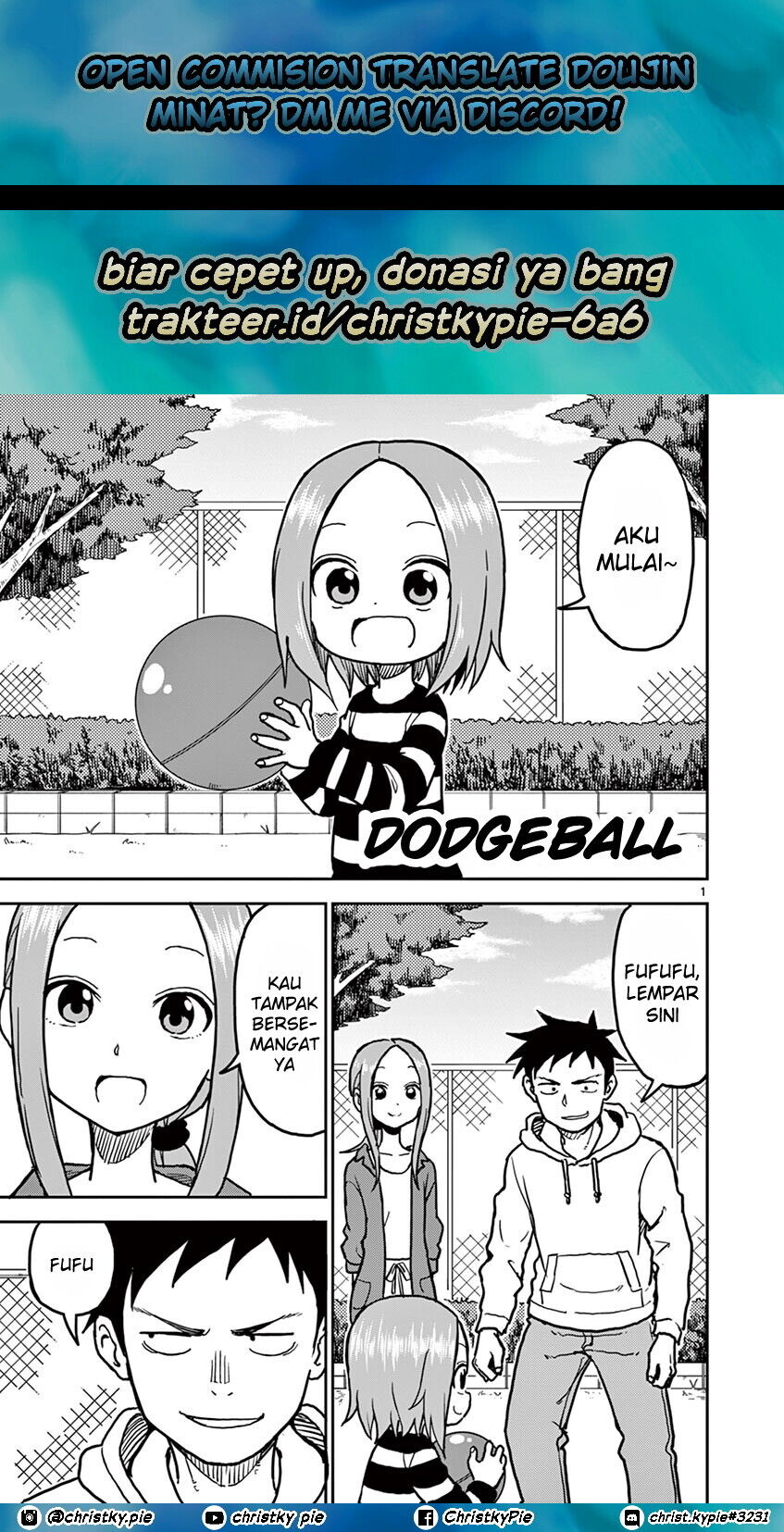 Karakai Jouzu no (Moto) Takagi-san Chapter 112