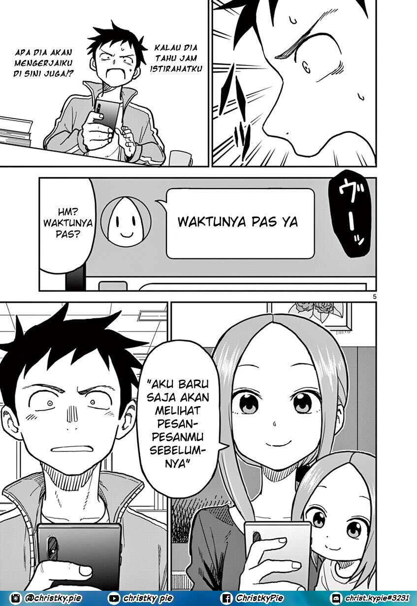 Karakai Jouzu no (Moto) Takagi-san Chapter 113