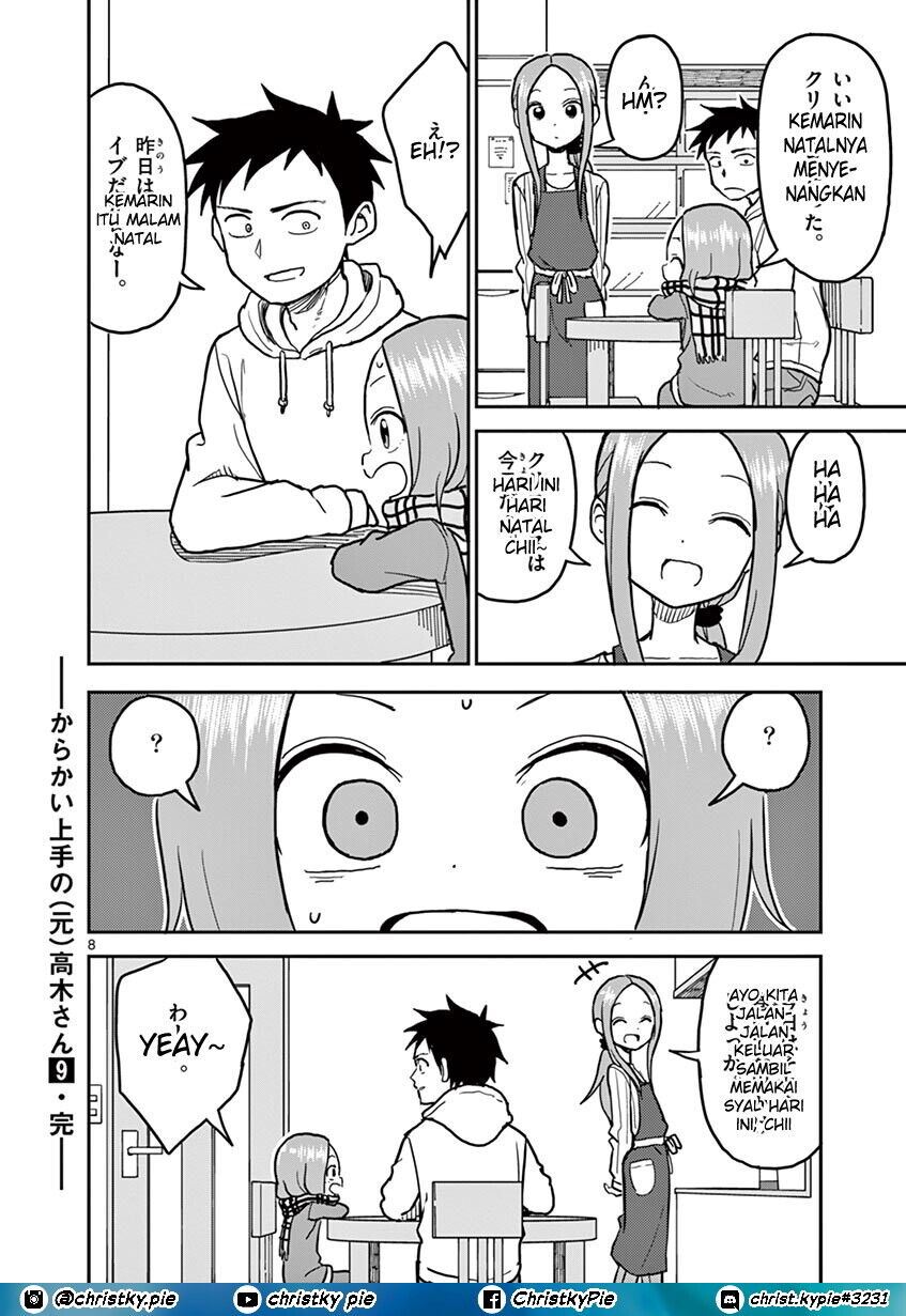 Karakai Jouzu no (Moto) Takagi-san Chapter 117