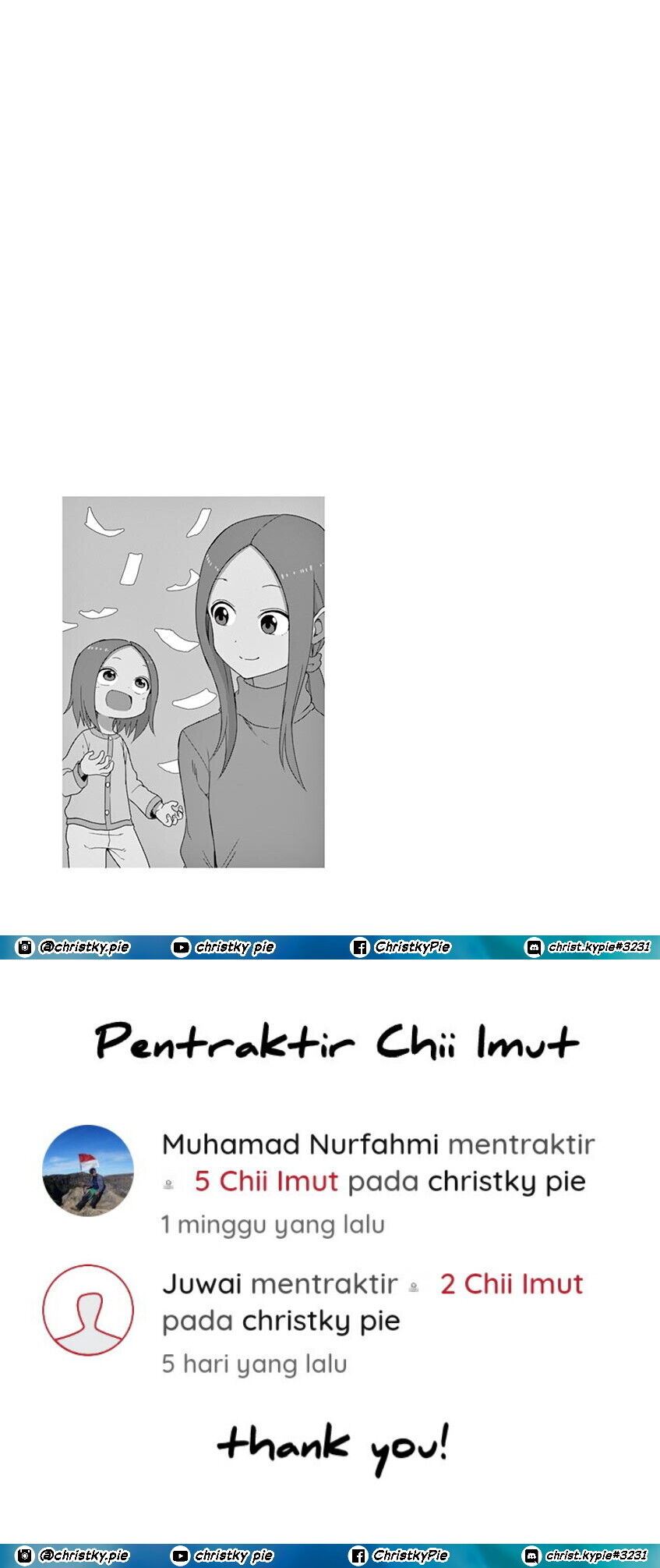 Karakai Jouzu no (Moto) Takagi-san Chapter 119