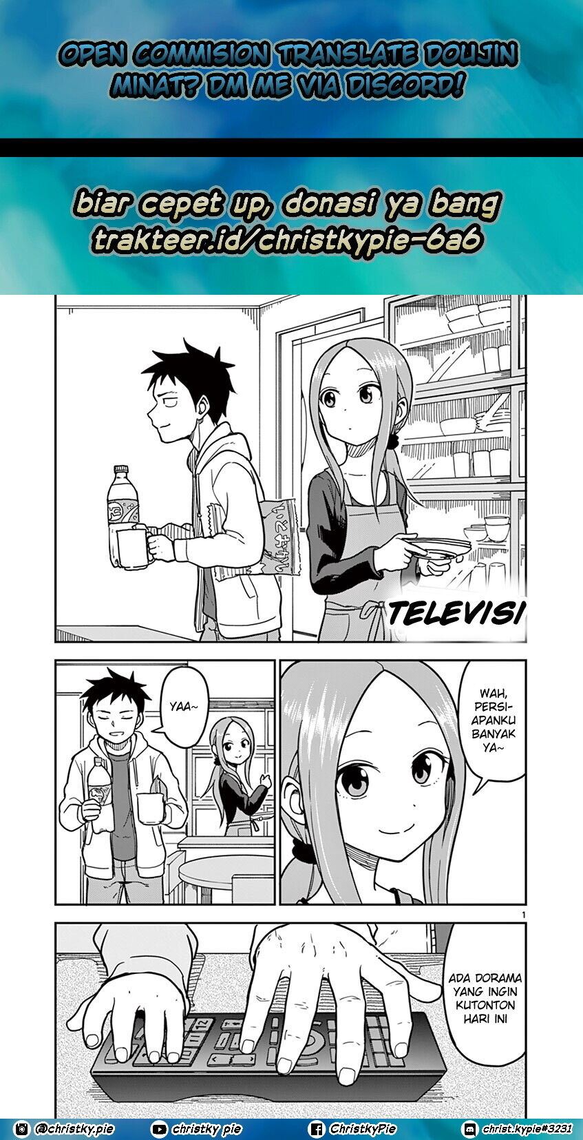 Karakai Jouzu no (Moto) Takagi-san Chapter 126