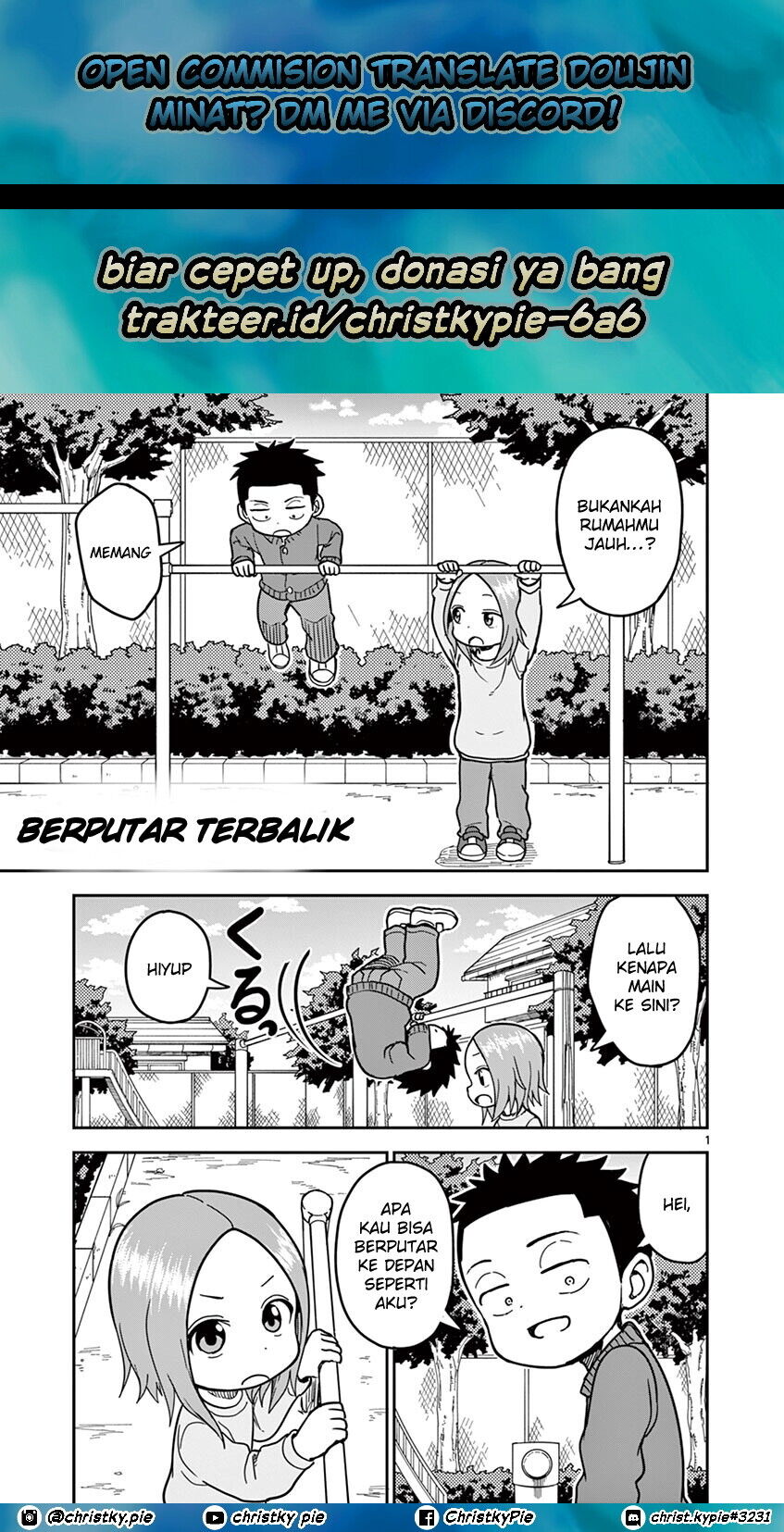 Karakai Jouzu no (Moto) Takagi-san Chapter 128