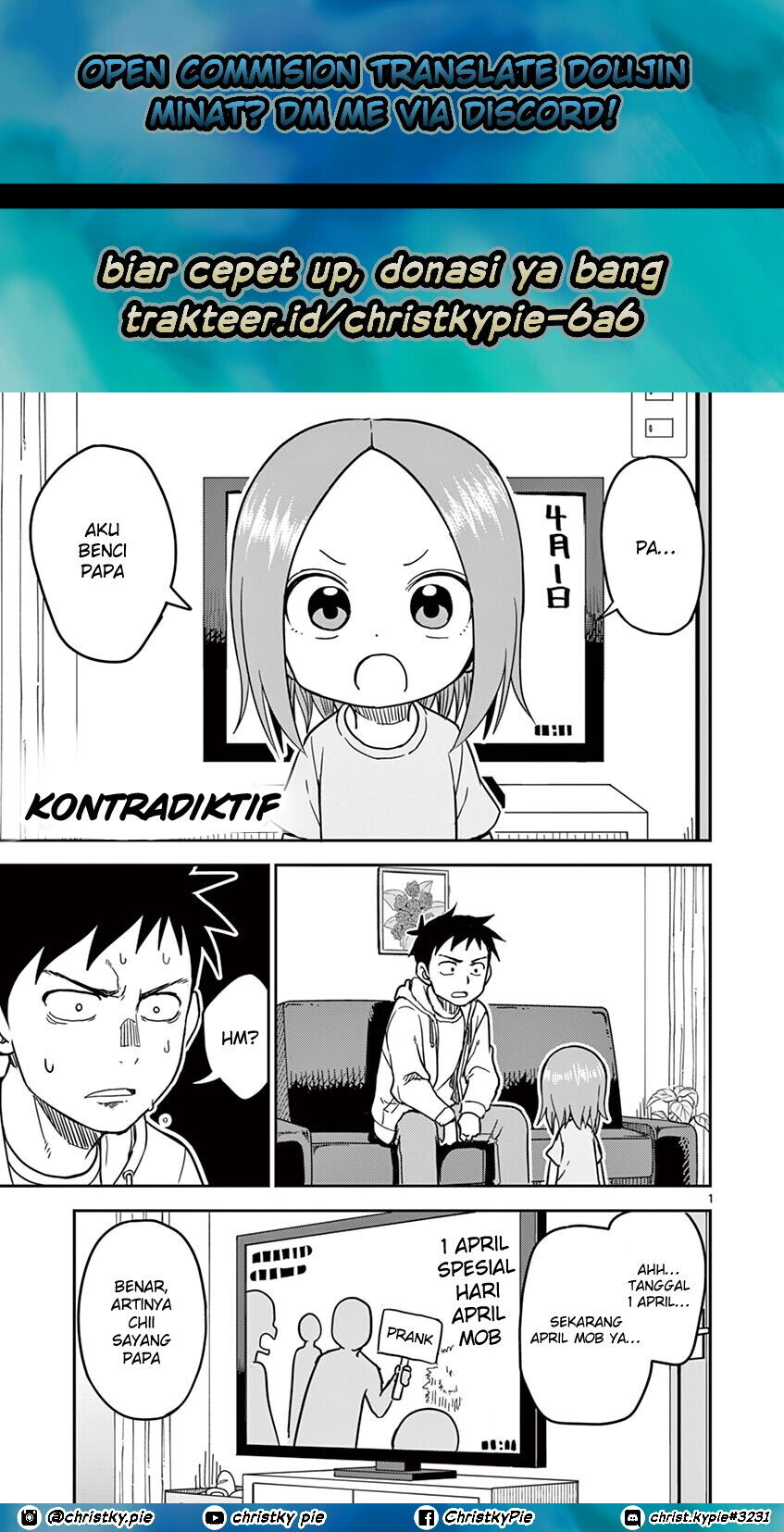 Karakai Jouzu no (Moto) Takagi-san Chapter 130