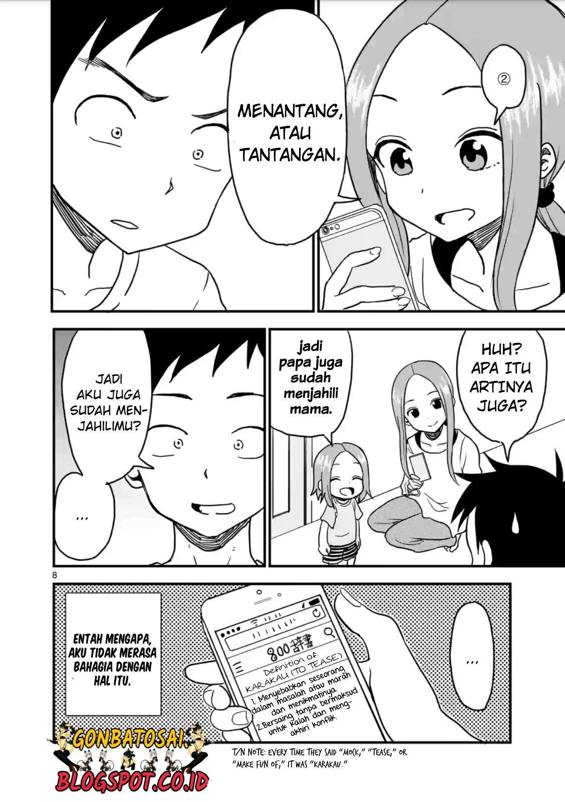 Karakai Jouzu no (Moto) Takagi-san Chapter 15