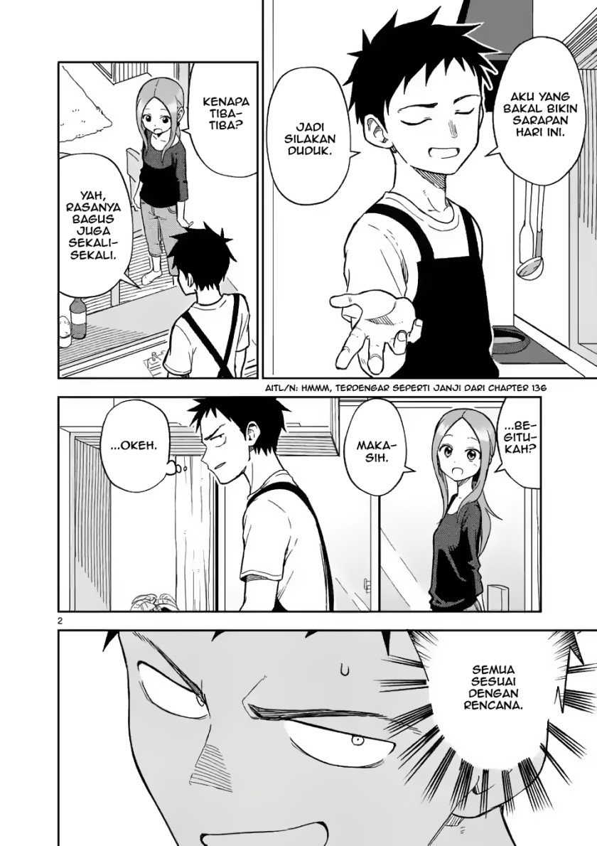 Karakai Jouzu no (Moto) Takagi-san Chapter 158