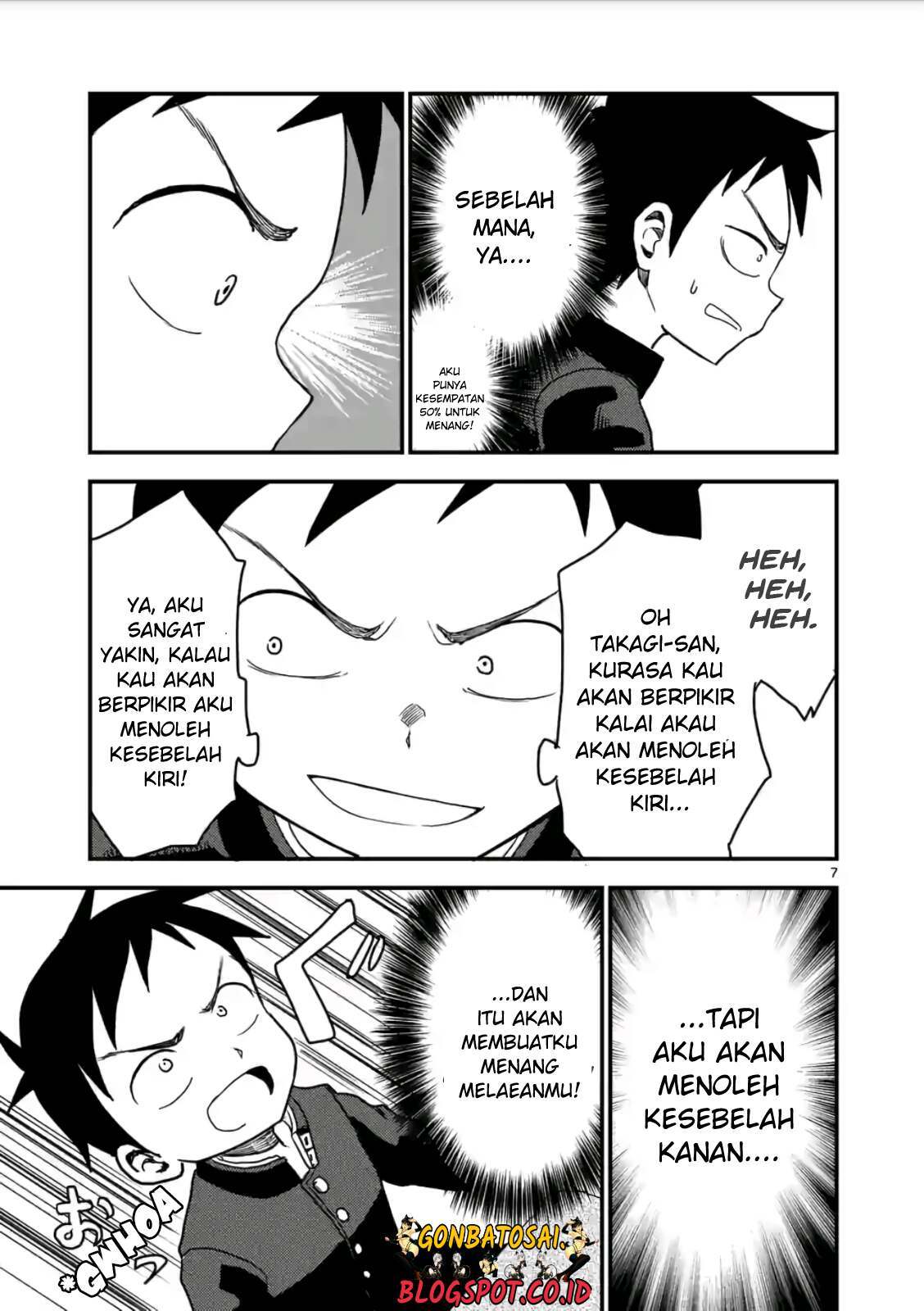 Karakai Jouzu no (Moto) Takagi-san Chapter 18