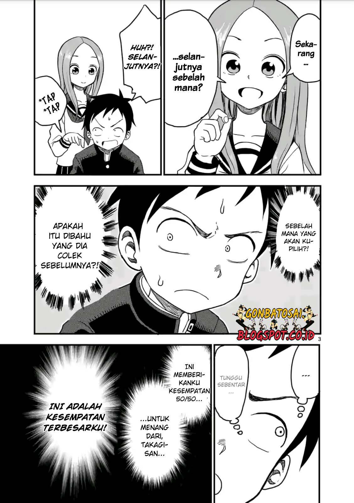 Karakai Jouzu no (Moto) Takagi-san Chapter 18