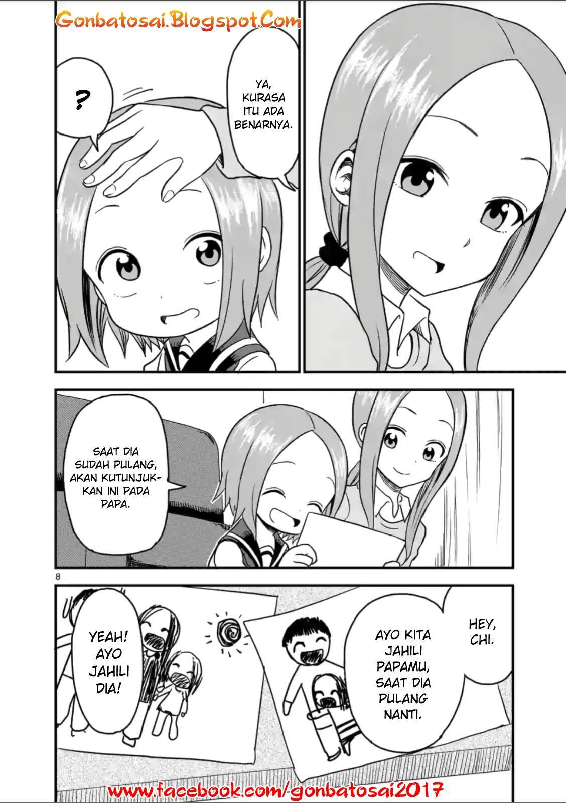 Karakai Jouzu no (Moto) Takagi-san Chapter 24