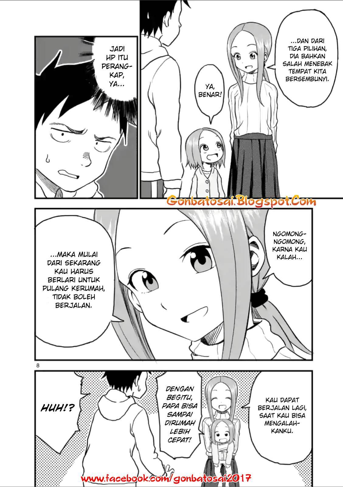 Karakai Jouzu no (Moto) Takagi-san Chapter 25