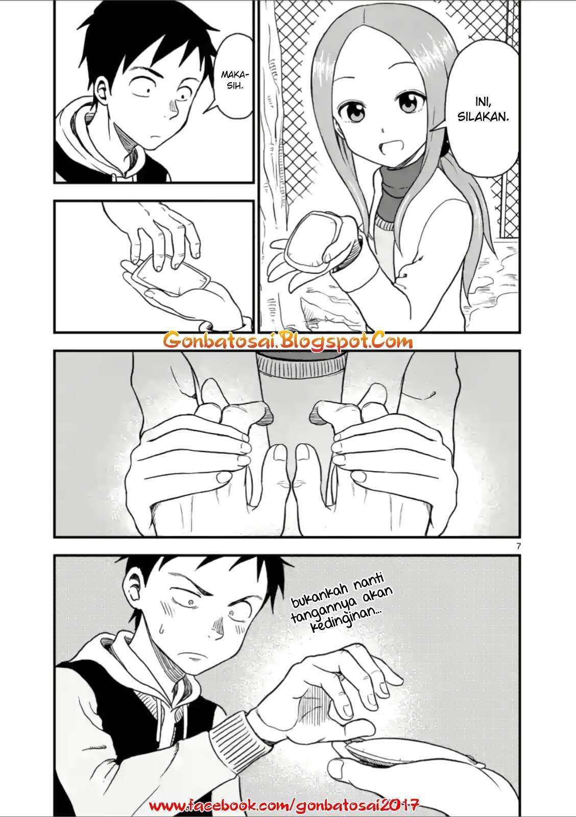 Karakai Jouzu no (Moto) Takagi-san Chapter 31