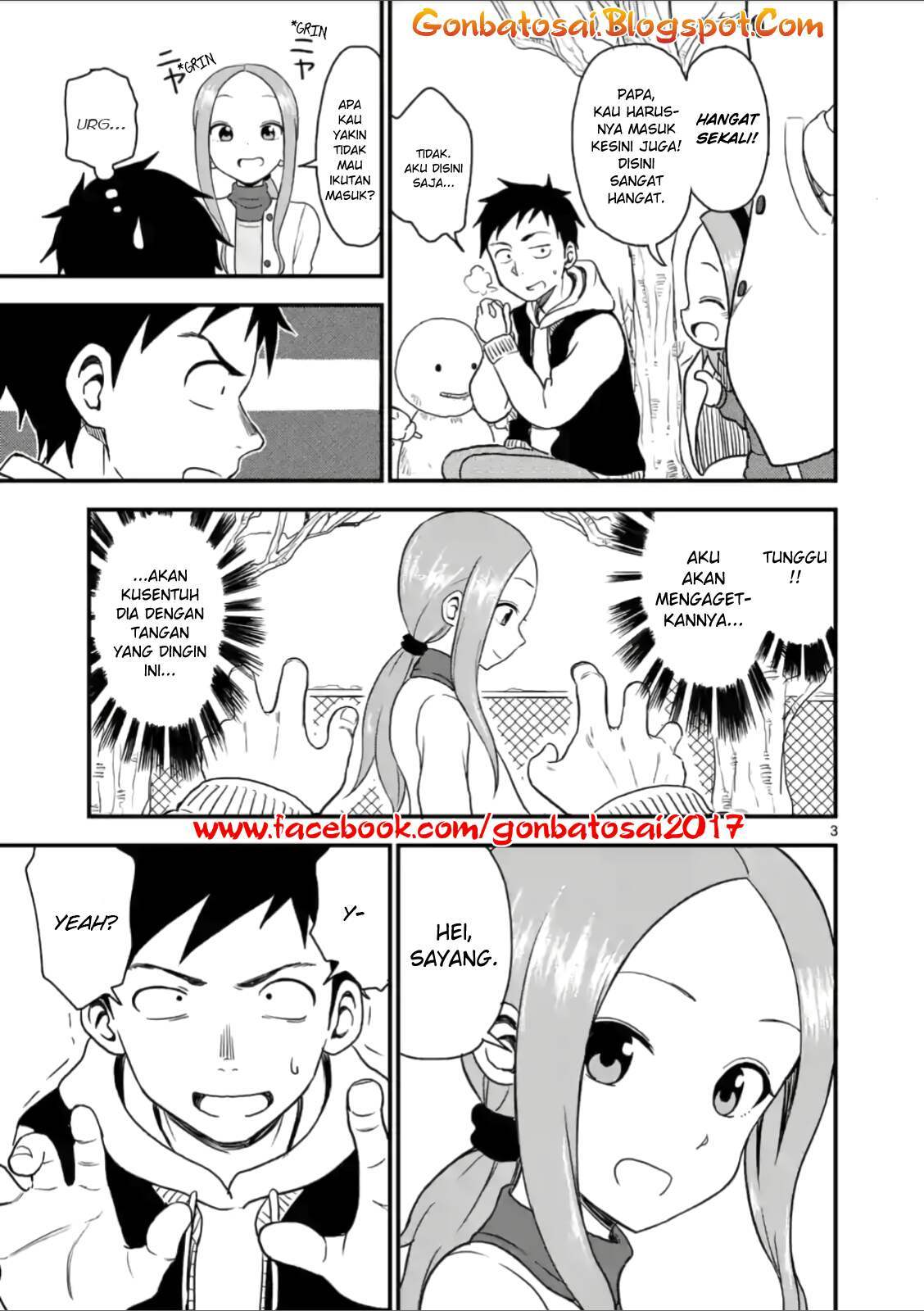 Karakai Jouzu no (Moto) Takagi-san Chapter 31