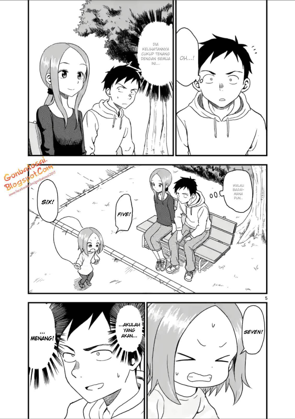 Karakai Jouzu no (Moto) Takagi-san Chapter 33