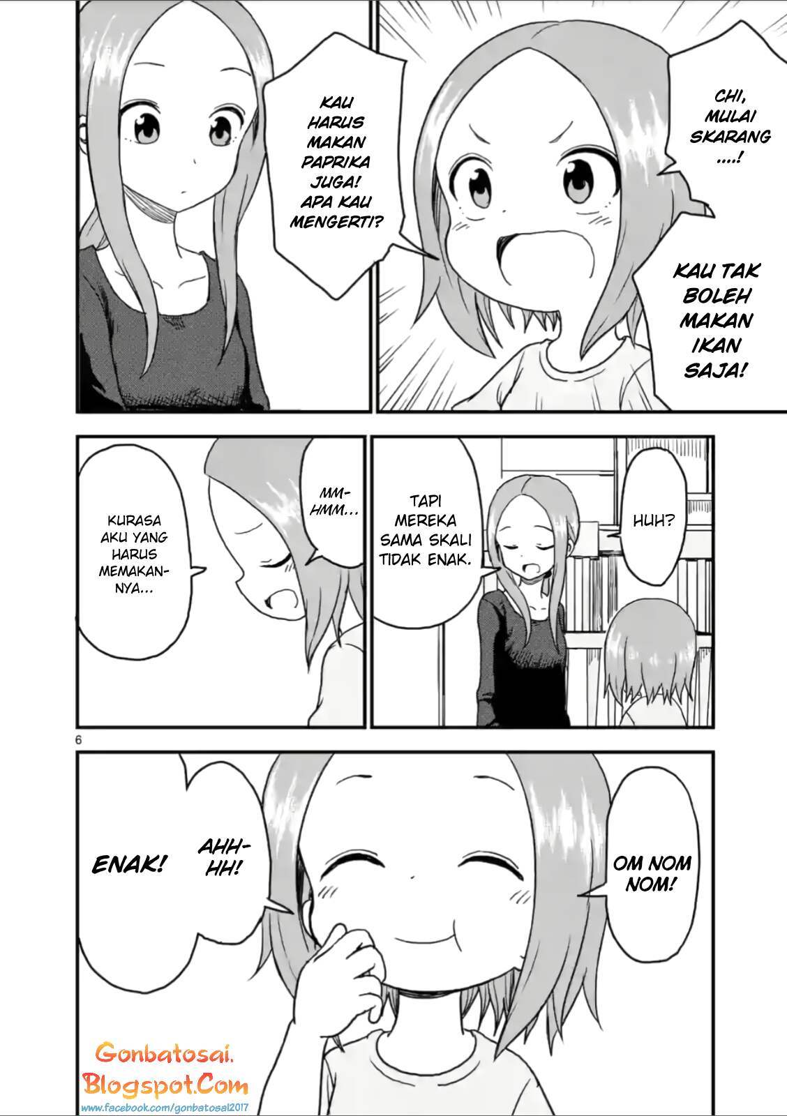 Karakai Jouzu no (Moto) Takagi-san Chapter 34