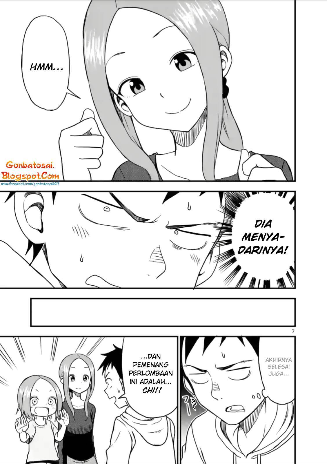 Karakai Jouzu no (Moto) Takagi-san Chapter 37