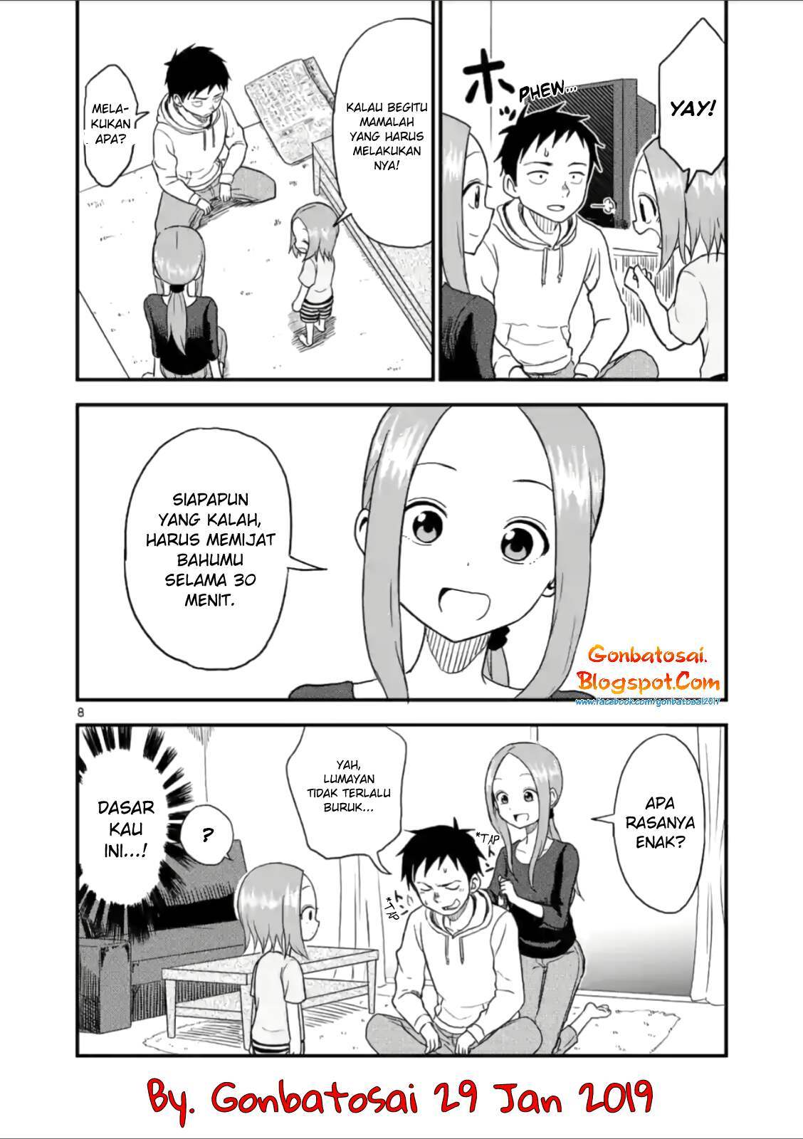 Karakai Jouzu no (Moto) Takagi-san Chapter 37