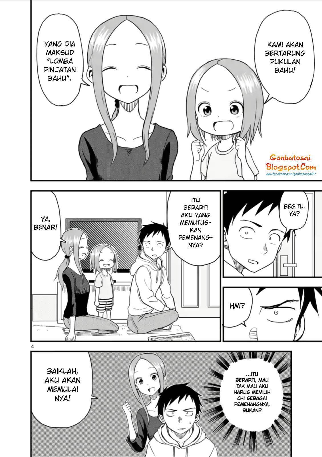 Karakai Jouzu no (Moto) Takagi-san Chapter 37