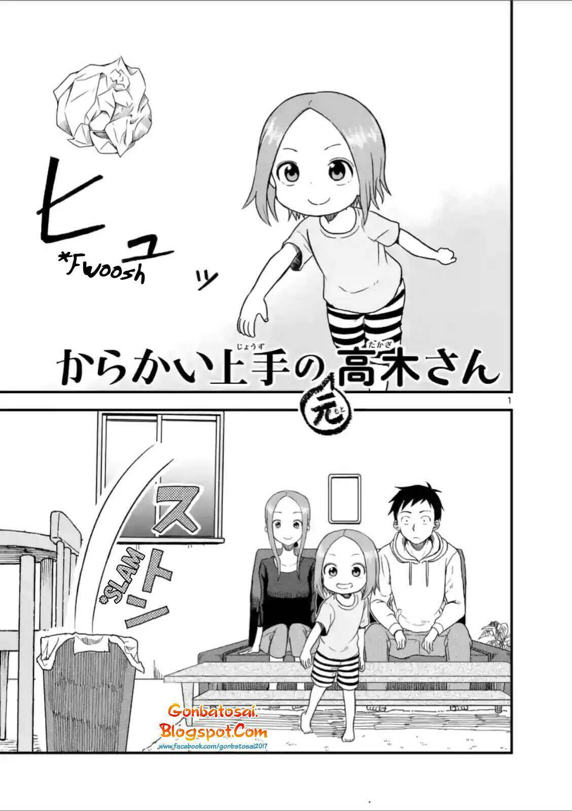 Karakai Jouzu no (Moto) Takagi-san Chapter 38