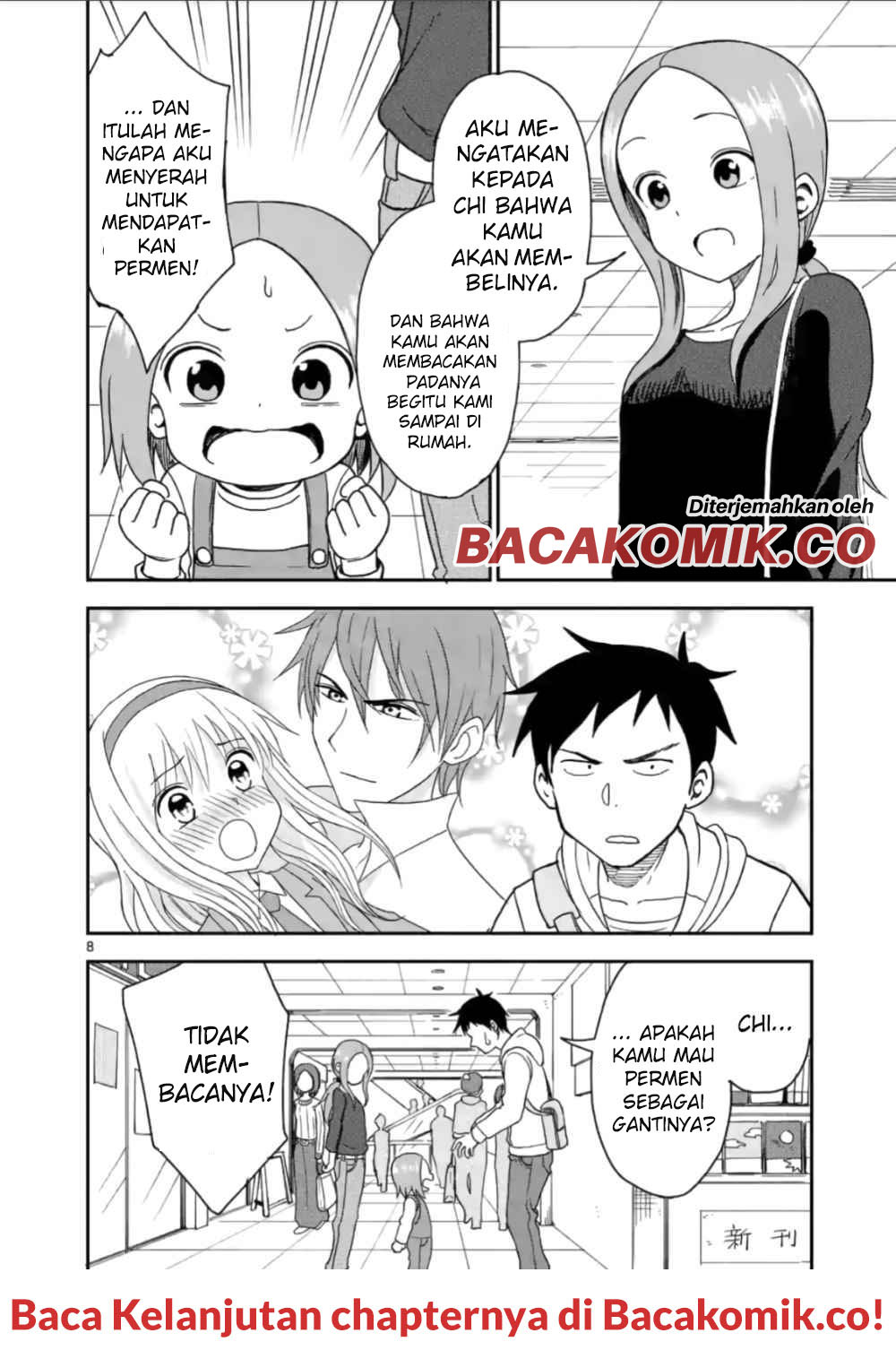 Karakai Jouzu no (Moto) Takagi-san Chapter 61