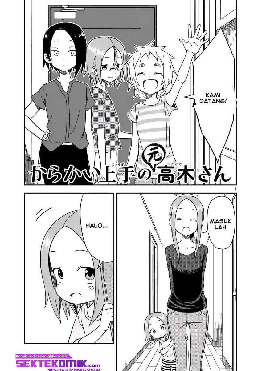 Karakai Jouzu no (Moto) Takagi-san Chapter 90