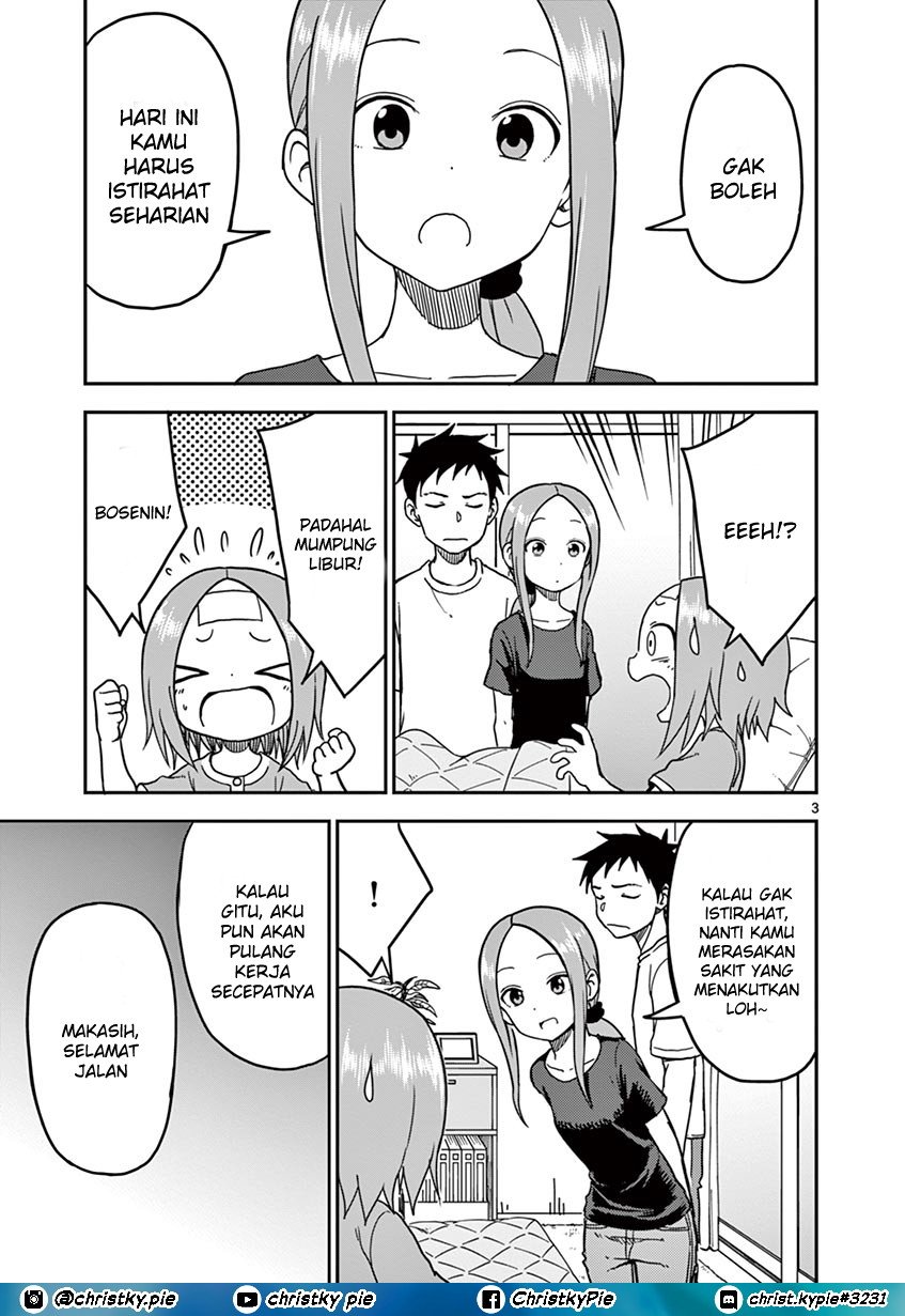 Karakai Jouzu no (Moto) Takagi-san Chapter 95