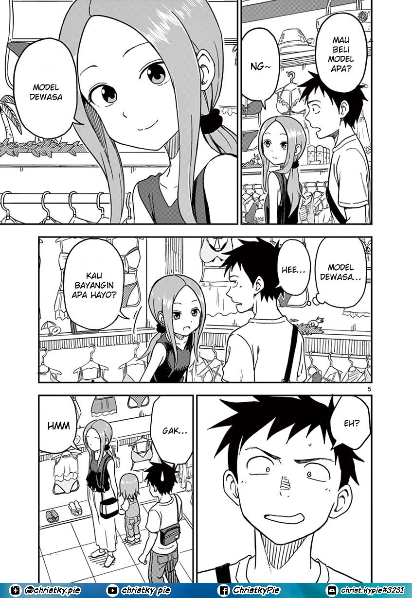 Karakai Jouzu no (Moto) Takagi-san Chapter 96