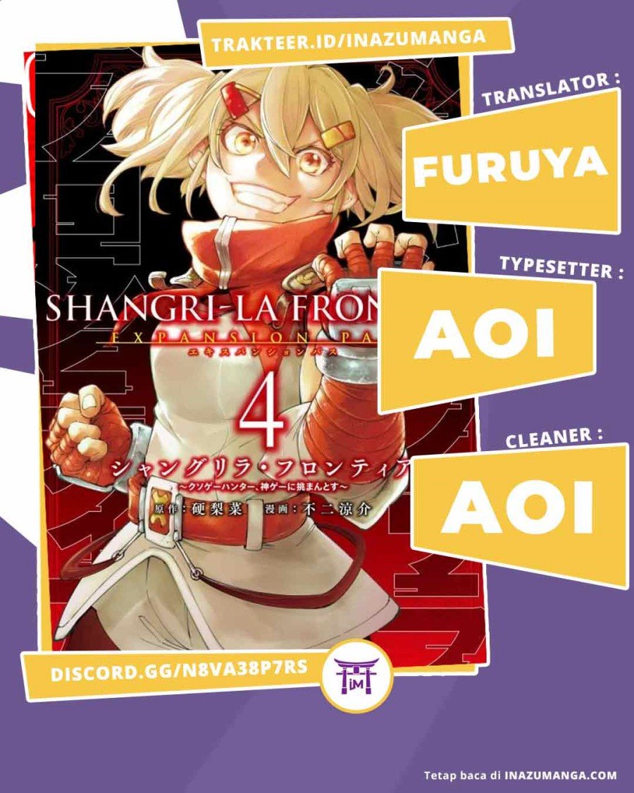 Shangri-La Frontier ~ Kusoge Hunter, Kamige ni Idoman to su~ Chapter 40