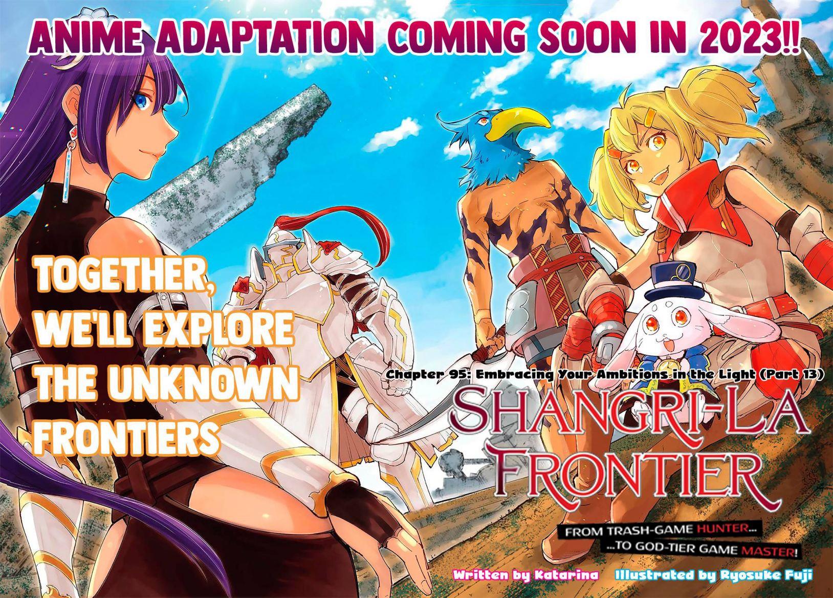 Shangri-La Frontier ~ Kusoge Hunter, Kamige ni Idoman to su~ Chapter 95