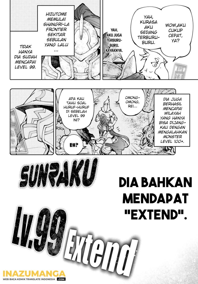 Shangri-La Frontier ~ Kusoge Hunter, Kamige ni Idoman to su~ Chapter 96