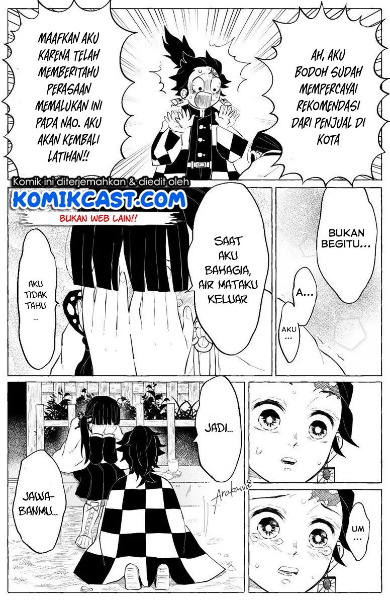 Kimetsu No Yaiba – X years later – Tanjiro proposes Chapter 0