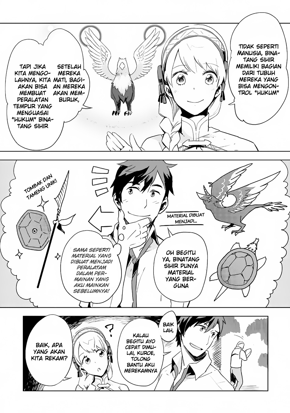 Jui-san no Oshigoto in Isekai Chapter 3